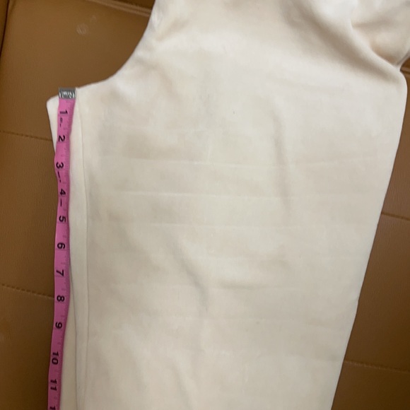Juicy Couture velour cream zuma pant size large - Picture 12 of 14